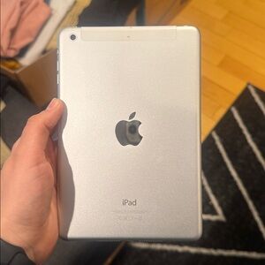 Apple iPad with Metallic Silver Finish